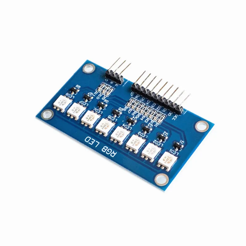 HW 43 5050 RGB полноцветная светодиодная лампа модуль с одним чипом
