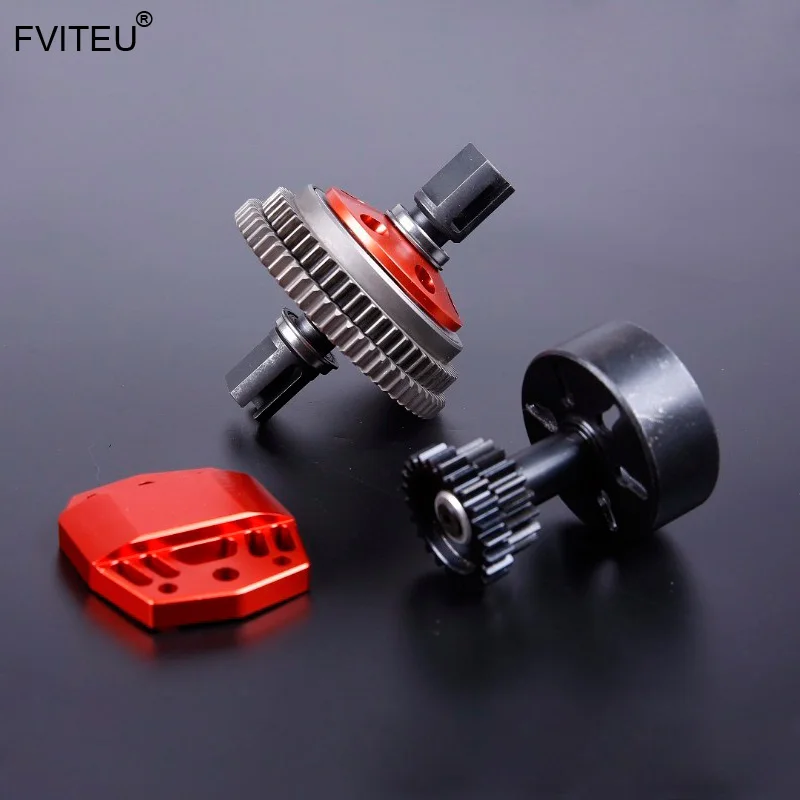 Комплект редукций FVITEU из сплава с ЧПУ 2 скорости для Losi 5ive T Rovan LT King Motot X2|gear kit|2 speed