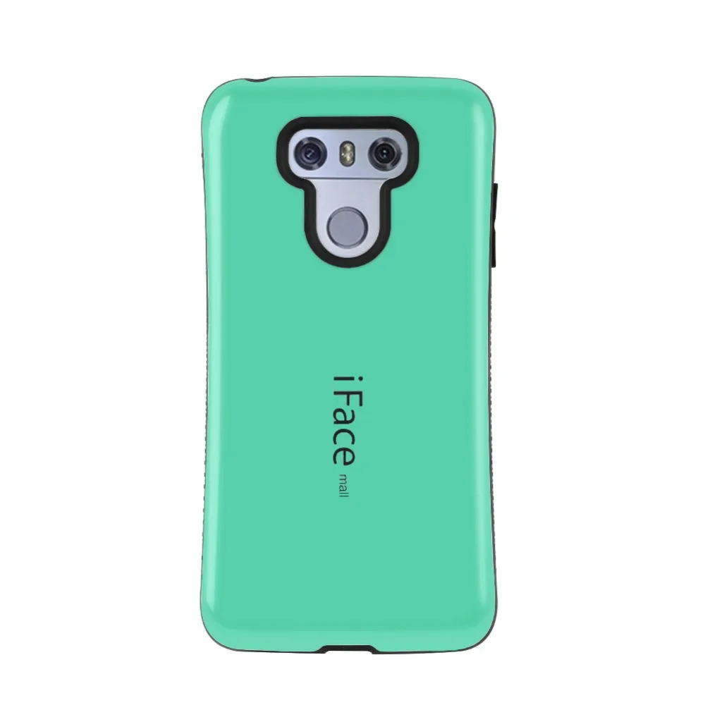 IFace Mall ударопрочный армированный Роскошный чехол для LG G6 жесткий ТПУ Гибридный из