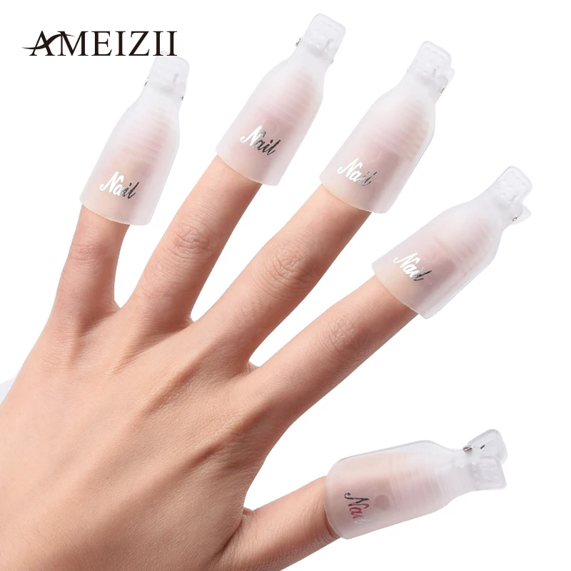 Ameizii Горячая продажа 10 шт./компл. красочные пластиковые ногтей искусство личная