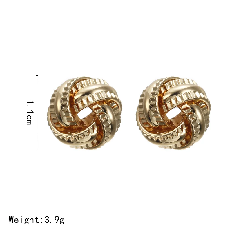 2019 серьги для женщин золотой цвет геометрический массивные винтажные