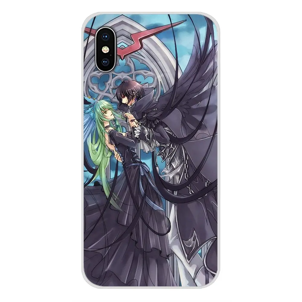 Для Apple iPhone X XR XS MAX 4 4S 5 5S 5C SE 6 6S 7 8 Plus ipod touch Аксессуары чехлы для телефонов код Geass |