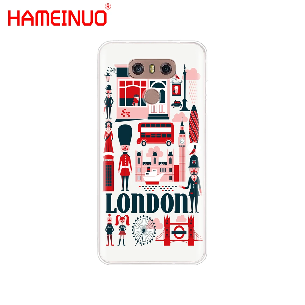 Чехол для телефона HAMEINUO London big ben Bus чехол LG Q6 G6 MINI G5 K10 M250N M250 2017 2016 X POWER 2|Бамперы| |
