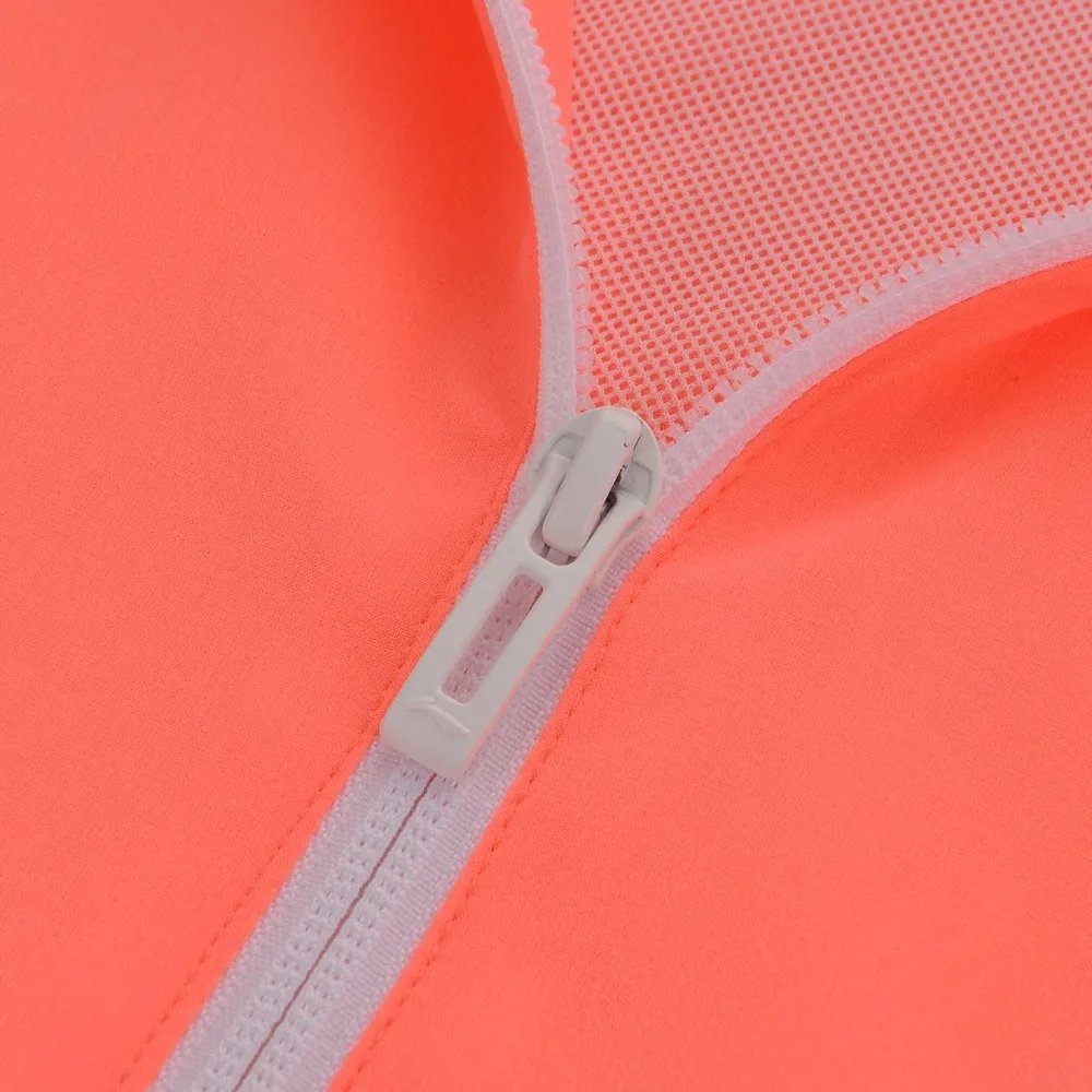 Женская ветровка для тренировок приталенная спортивная куртка из полиэстера и