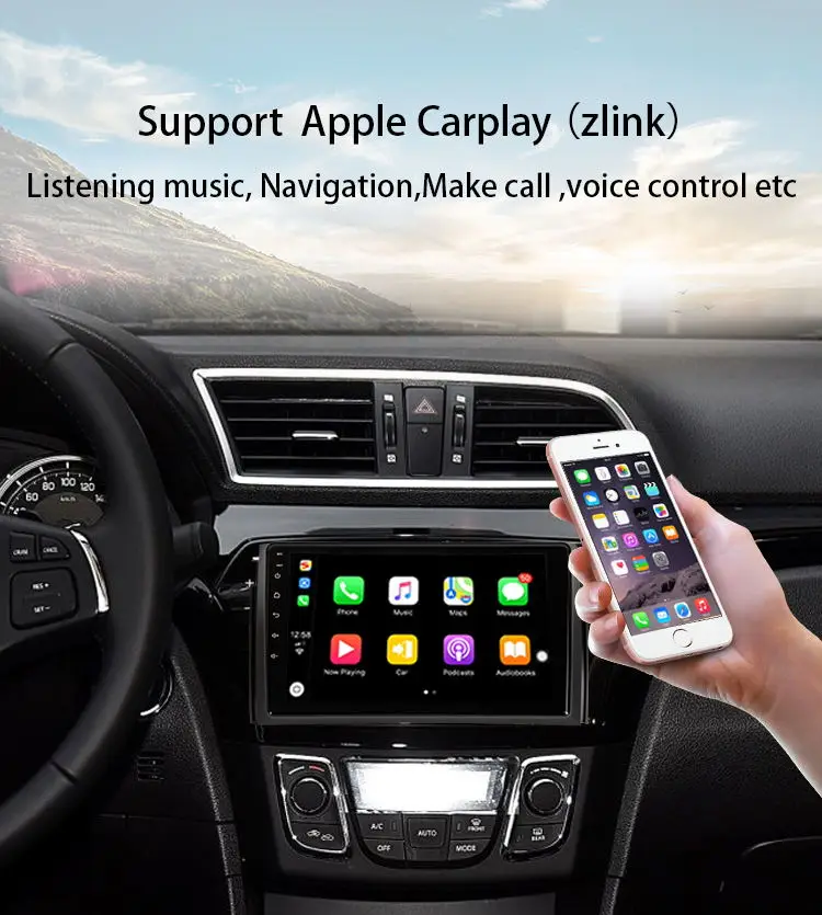 9 дюймов Android 8 0 Автомобильный GPS навигатор для Chevrolet LOVA 2006 2010 видео музыкальный