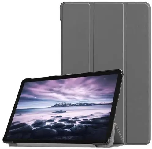 pro11-gray Умный Магнитный чехол для нового iPad Pro, 11 дюймов,, ультратонкий противоударный чехол из искусственной кожи с тройной подставкой для iPad Pro 12,9 - Цвет: pro11-gray