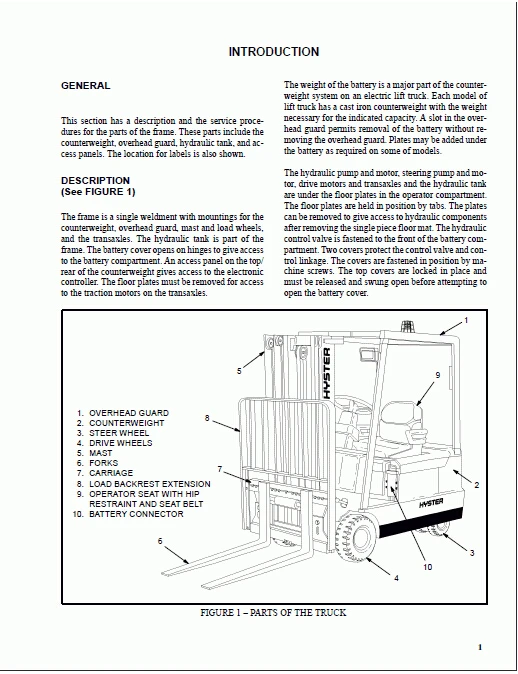 New Hyster Repair Manuals PDF 2017 USA |