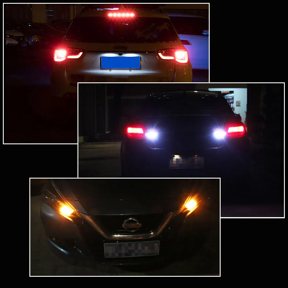 Пара светодиодные противотуманные фары Bosmaa Canbus H8/H9/H11/H16(JP) 9005/HB3 9006/HB4 H16/5202 PY24W с