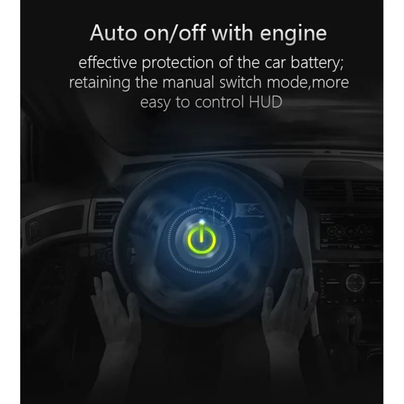 P9 hud head up display two model car speed projector the speedometer on HUD accesories | Автомобили и мотоциклы