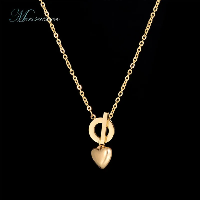 Цепочка с подвеской в форме сердца цвета розового золота|fashion jewelry|jewelry fashionfashion