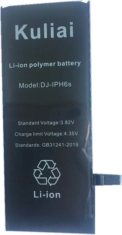 Kuliai аккумулятор для телефона iPhone 6 6 S Plus 6 Plus 6splus 7 iPhone6 Замена высокой емкости литий-полимерная батарея+ Бесплатные инструменты