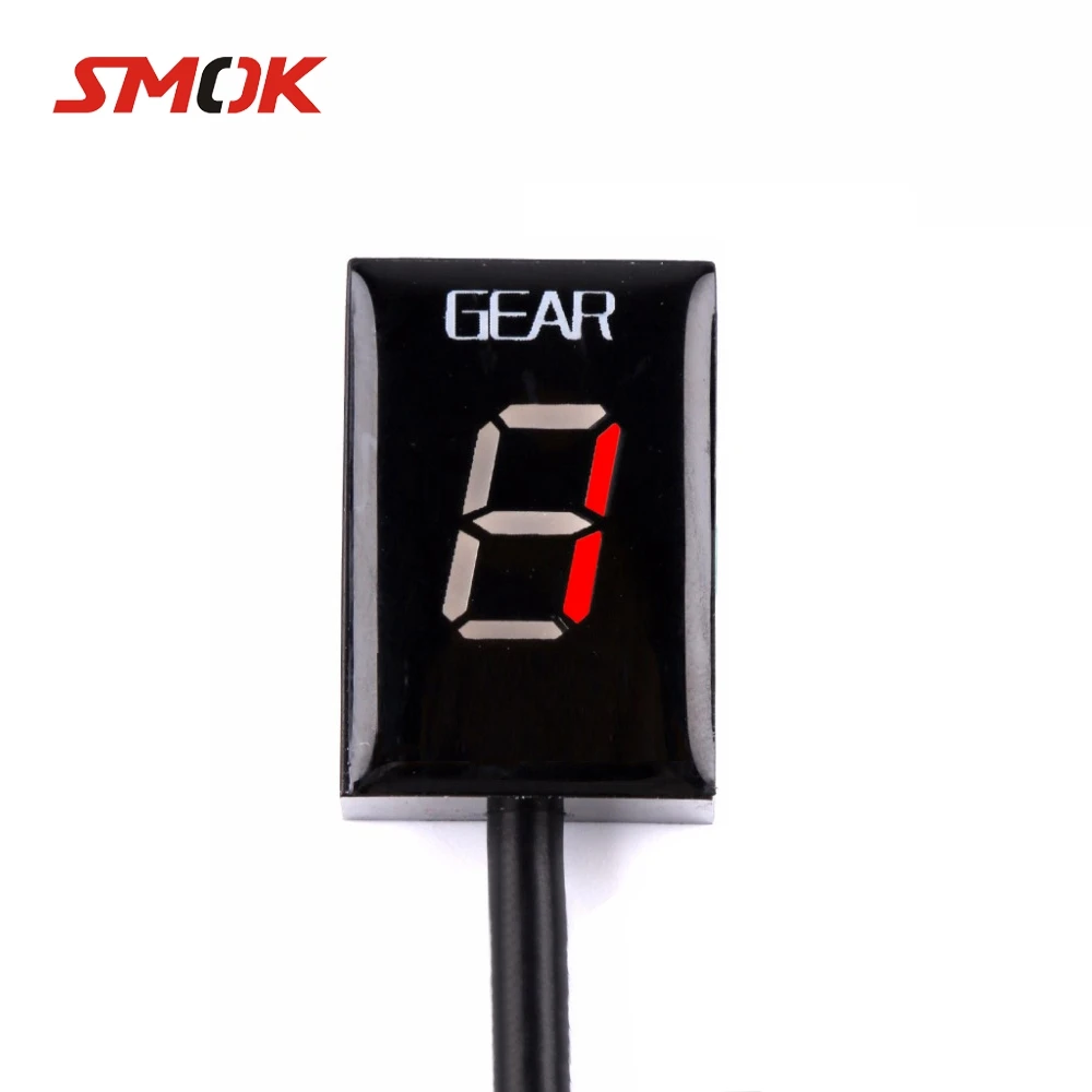 

SMOK For Yamaha xjr 1300 fjr 1300 FZ8 R1 FZ16 Fz1 MT03 R6 Xj6 Motorcycle Ecu Plug Mount 1-6 Level Speed Gear Display Indicator