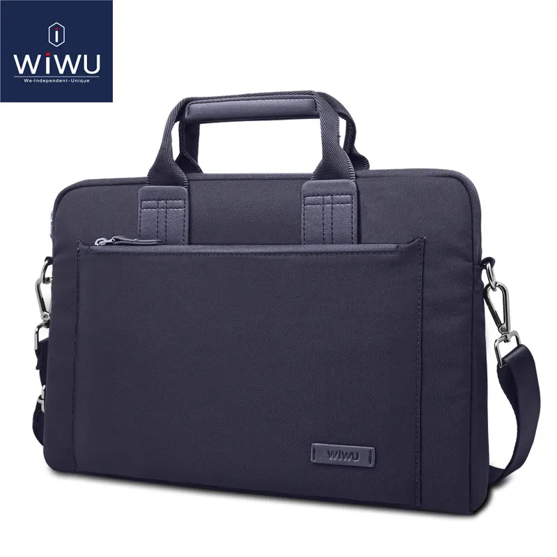 Navy Blue WiWU сумка для ноутбука чехол для MacBook Air 13 Pro 13 водонепроницаемая сумка для ноутбука Dell 14 сумка для ноутбука для MacBook Pro 15 чехол - Цвет: Navy Blue