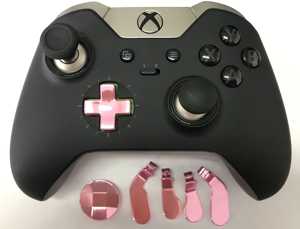 Металлический Moded для Xbox One Elite Замена контроллера 4* весла и 2* D-PADS комплект