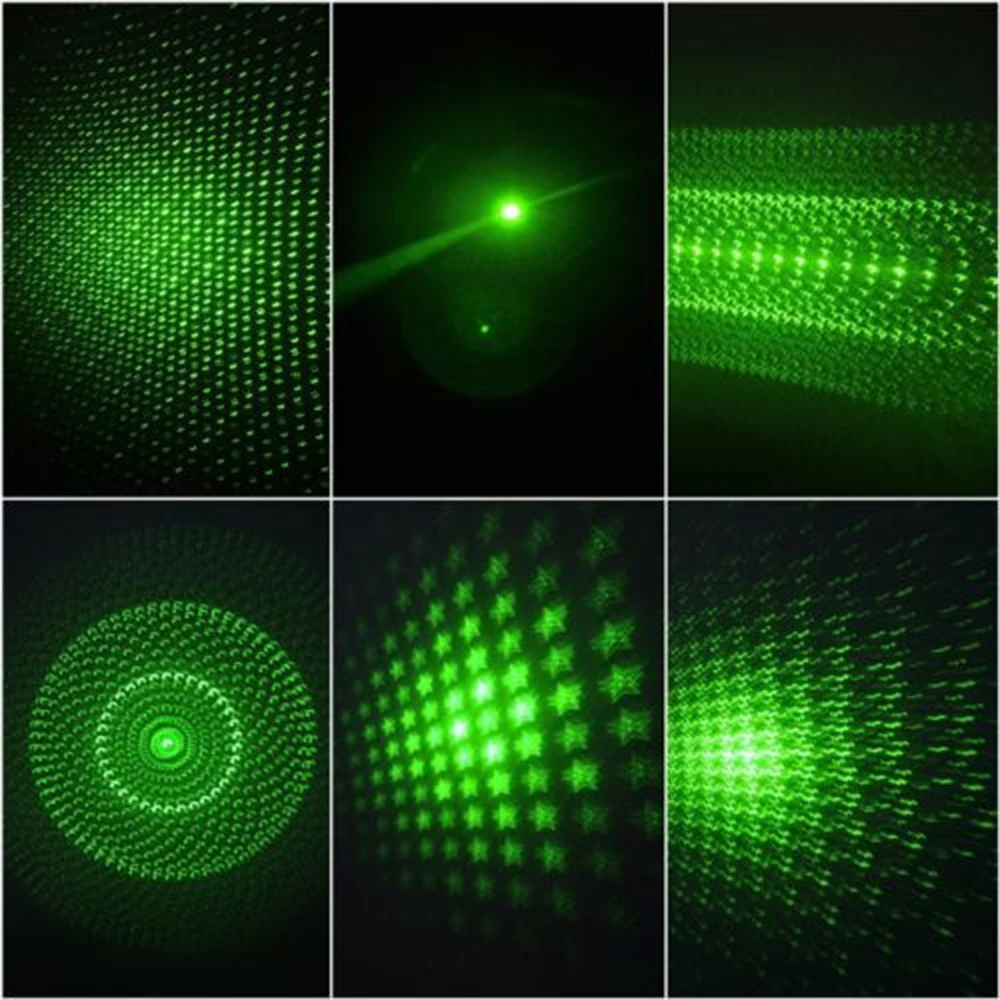 Мощная лазерная указка 5 мВт 6 в 1 с зеленым лучом ручка Puntero Laser Verde различными