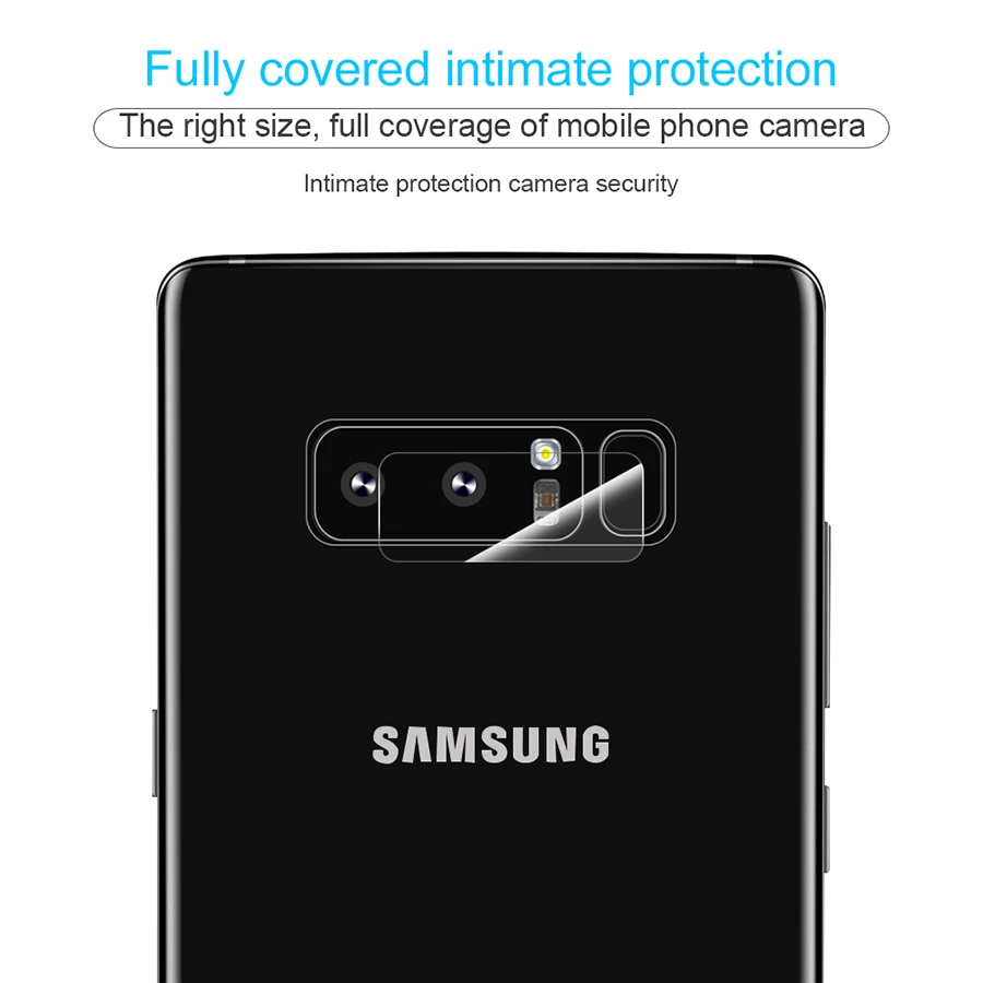 Примечание 9 назад Камера объектив закаленное Стекло для samsung Galaxy Note S9 плюс A8 2018 S8