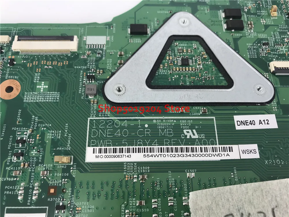 Материнская плата CN-0DCTDH 0DCTDH для Dell Inspiron 14R 3421 5421 материнская ноутбука 12204-1 DNE40-CR 5J8Y4