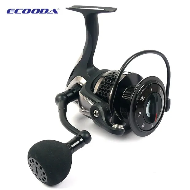 Бесплатная доставка Рыболовная катушка ECOODA Black hawk EBH II 1500-5000 второго поколения с