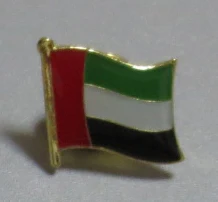 Lapel Pin Нашивки с национальным флагом и Металлический Нагрудный значок с флагом U.A.E - Цвет: Lapel Pin