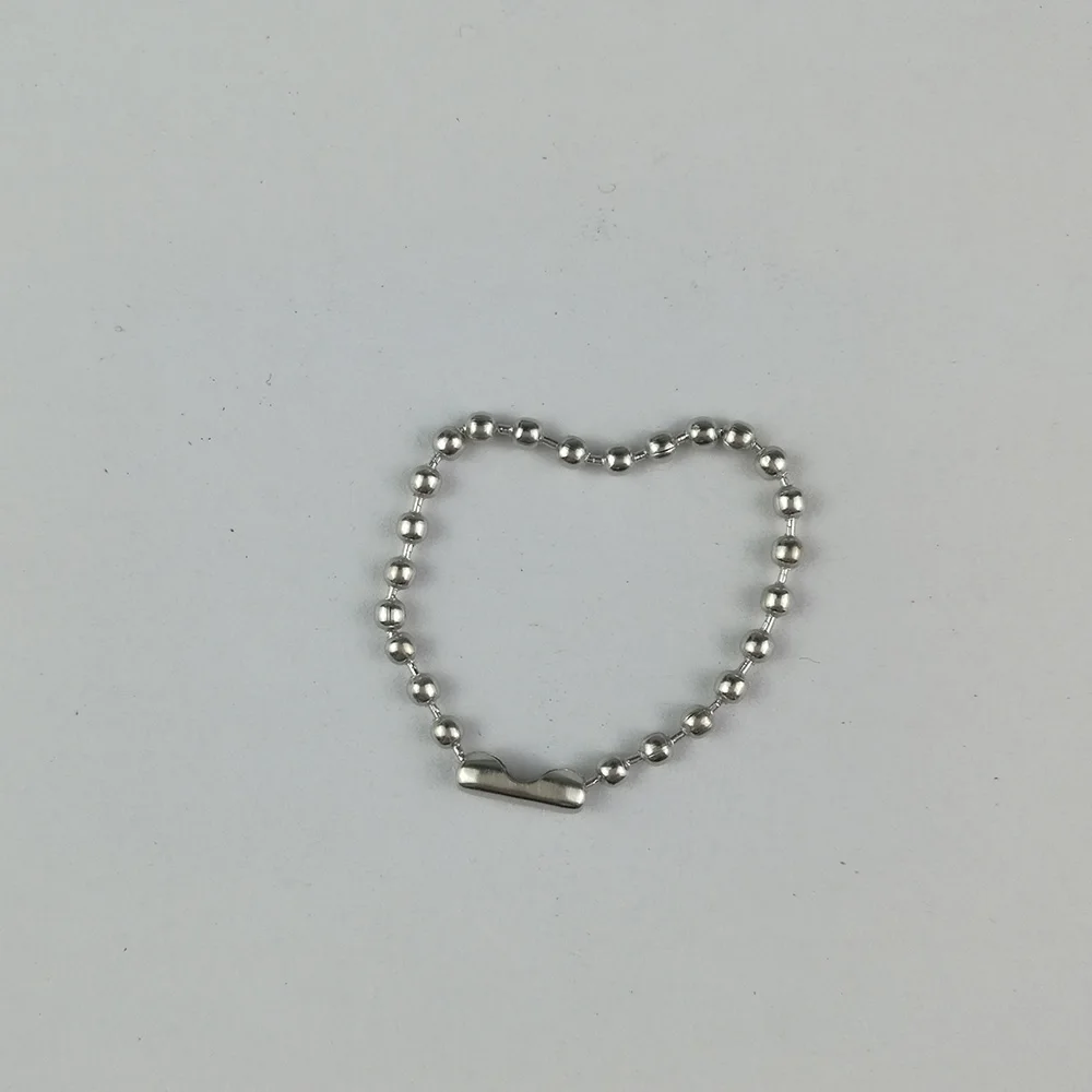 100 шт. застежка бусина 2 4 мм 10 см|chain keychain|chain diychain clasp |