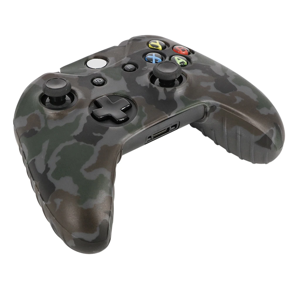 2017 YTTL Новый чехол для контроллера Xbox One S силиконовый контроллеров камуфляжный