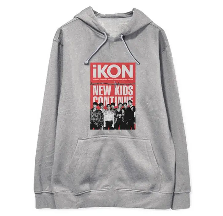Новое поступление kpop ikon новые детские пуловеры с надписью и названием участников