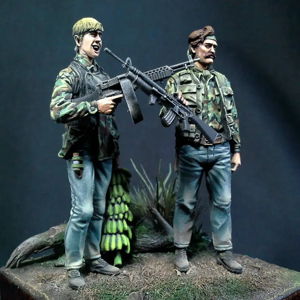 Бескомбинированный морской котик США 1/35 (Вьетнамская война) не имеет базовой