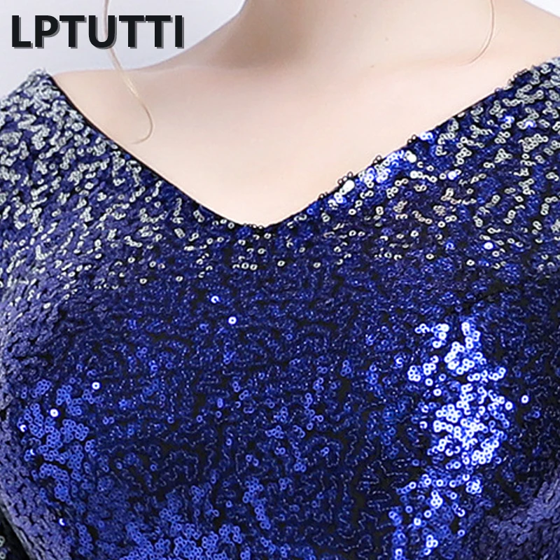 LPTUTTI блесток градиент Gratuating новый для женщин Элегантный Дата церемонии Выходные