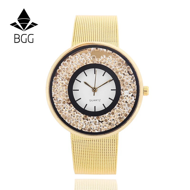 Фото Роскошные модные брендовые элегантные стильные женские наручные часы из