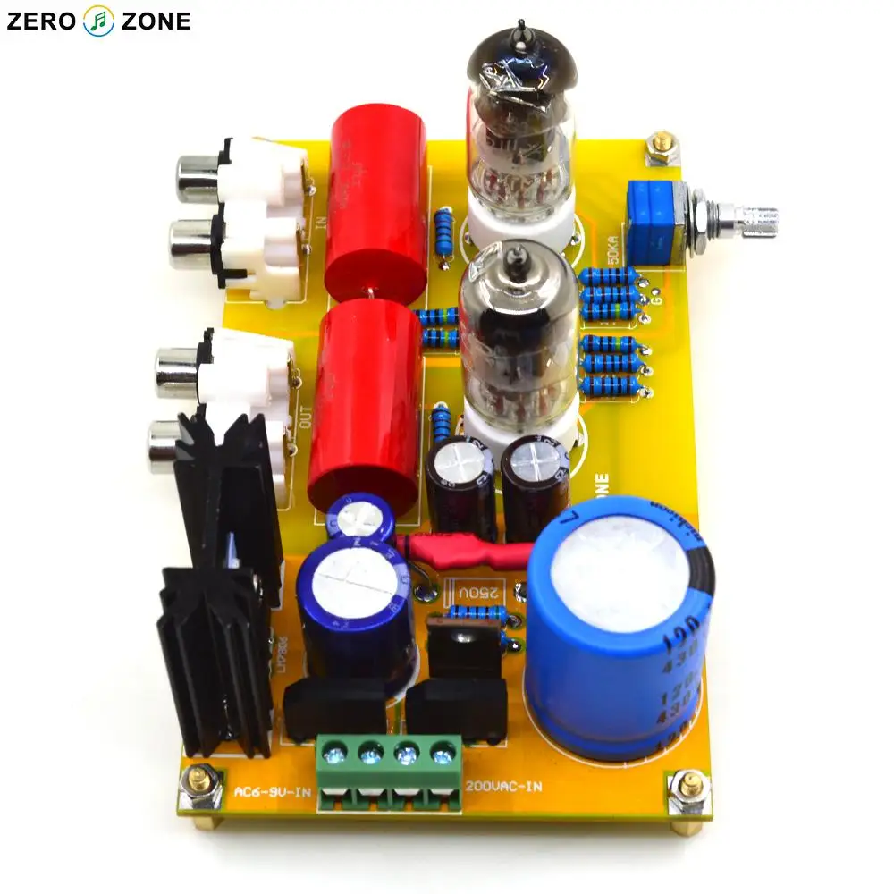 GZLOZONE Assembeld Hifi PRT 01A 6J1 трубка преампер вакуумные трубки доску предварительного