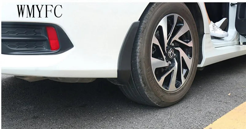 Plastic Mudguards Fender Splash Guards Mud Flaps Fit for Honda Civic 2016 2017 | Автомобили и мотоциклы