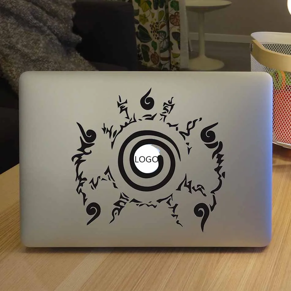 Наклейка для ноутбука Наруто Виниловая наклейка Apple Macbook Air 13 Pro Retina 11 12 15 17 дюймов HP