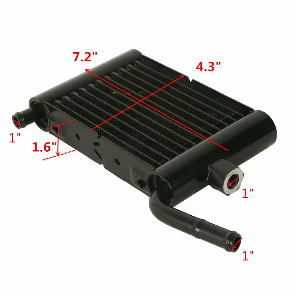 Нижний вентилируемый радиатор для мотоцикла L/R Harley Touring Twin Cam FLHT FLTR 2014 2020 Road King