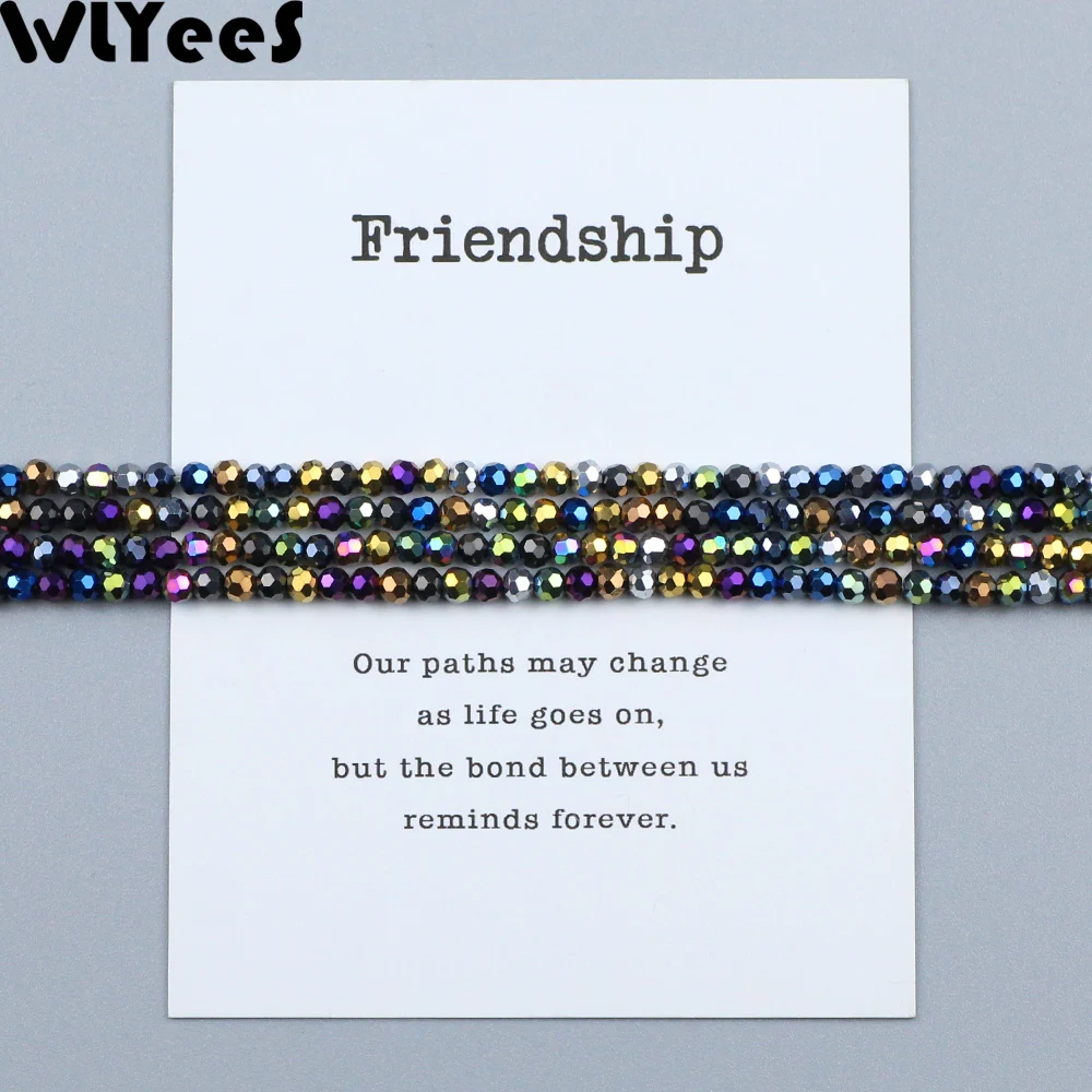 WLYeeS Австрийские футбольные кристаллические граненые бусины с покрытием 3 мм 200