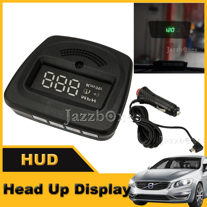 Универсальный Автомобиль Предупреждение О Скорости Plug Play Авто GPS HUD Head Up Display System 12