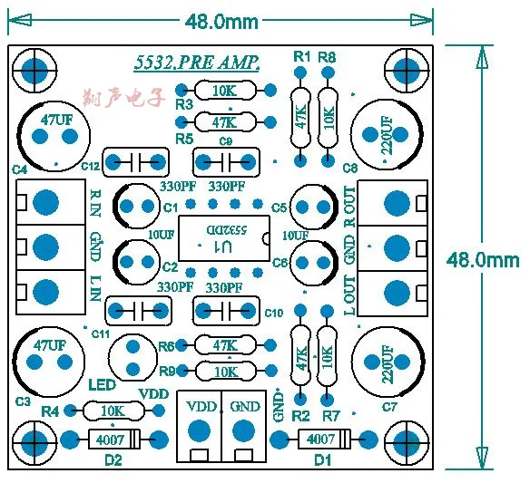 5532 предусилитель доска JRC5532DD JRC2114DD OP275GP одиночный силовой двойной Операционный