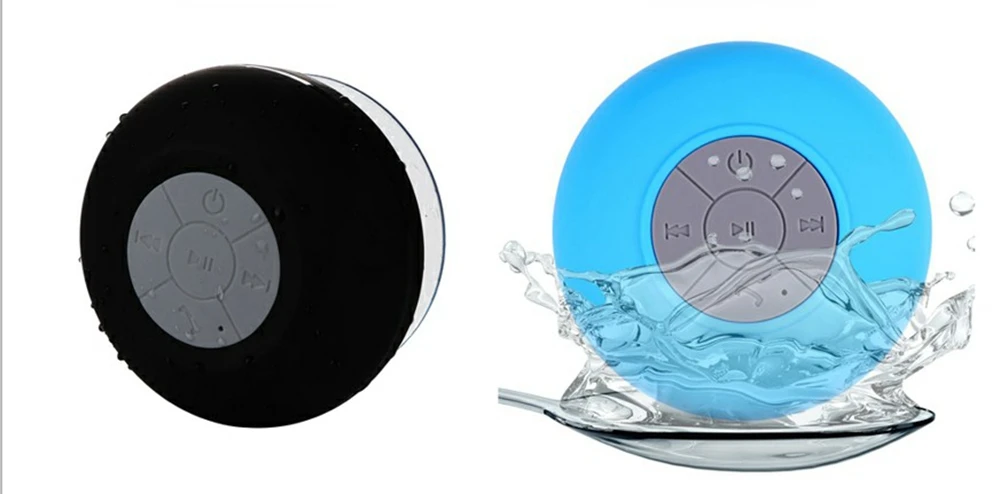 JI-06 водонепроницаемый Душ bluetooth динамик mp3 плеер беспроводной громкой связи Портативный динамик для телефона всасывающий микрофон сабвуфер