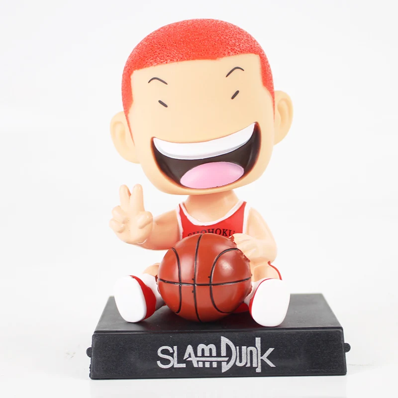 B in Bag SLAM DUNK держатель для телефона фигурки Shohoku Баскетбол Hanamichi Rukawa Kaede Sakuragi плеер аниме модель игрушки украшения автомобиля - Цвет: B in Bag