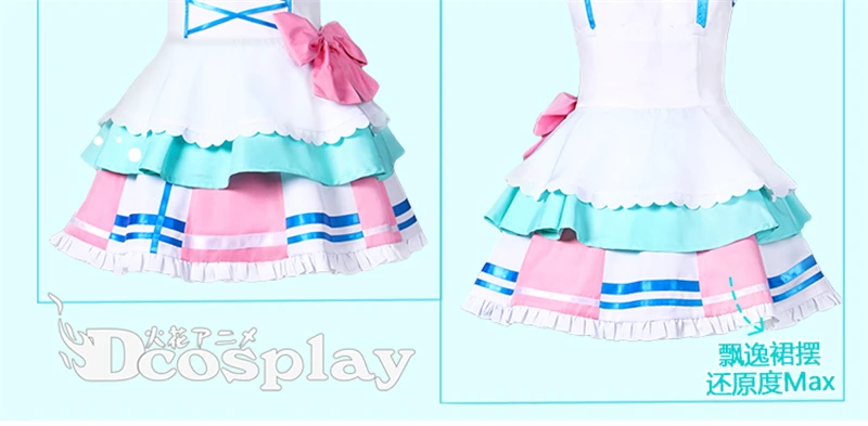 Обувь в стиле аниме «Живая любовь! Sunshine Aqours 1 первый всех членов пение песня косплей костюм вечерние Хэллоуин и Рождественская форма женское платье