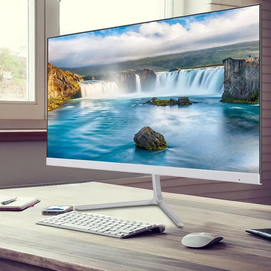 23,8 дюймов 1920*1080 HDMI VGA компьютерный экран дисплей игровой телевизор HD монитор Горячая Распродажа