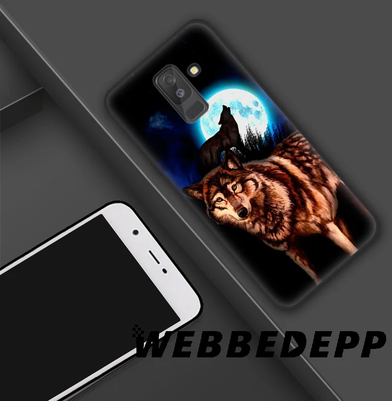 WEBBEDEPP волк на снегу Симпатичные из мягкого ТПУ силиконовый чехол для Samsung Galaxy S10 S10e