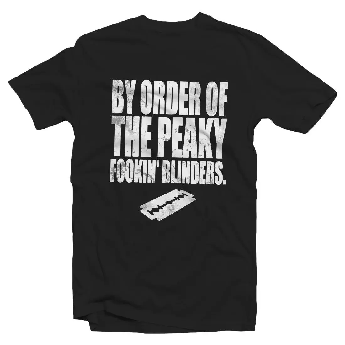 Мужская футболка с короткими рукавами и принтом в стиле Харадзюку по заказу The Peaky