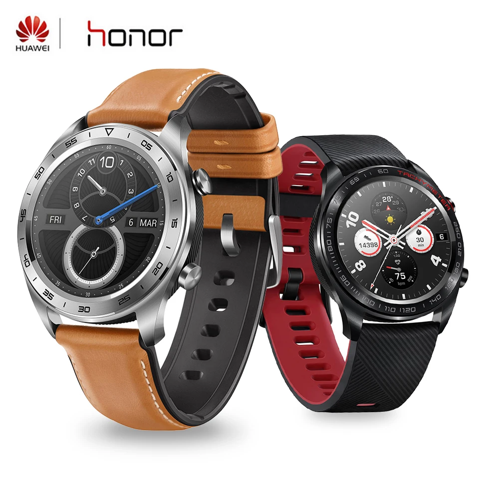 Смарт часы Huawei Honor Watch Magic NFC GPS водонепроницаемые до 5 АТМ пульсометр трекер сна