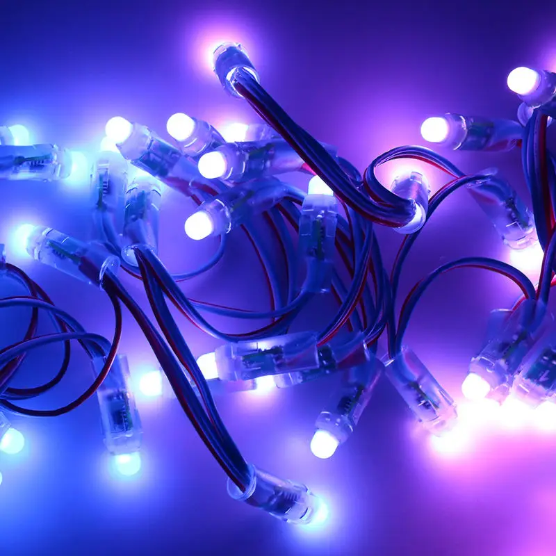 Пиксельная светодиодная RGB лампа WS2811 UCS1903 SM16703 12 мм светодиодный модуль