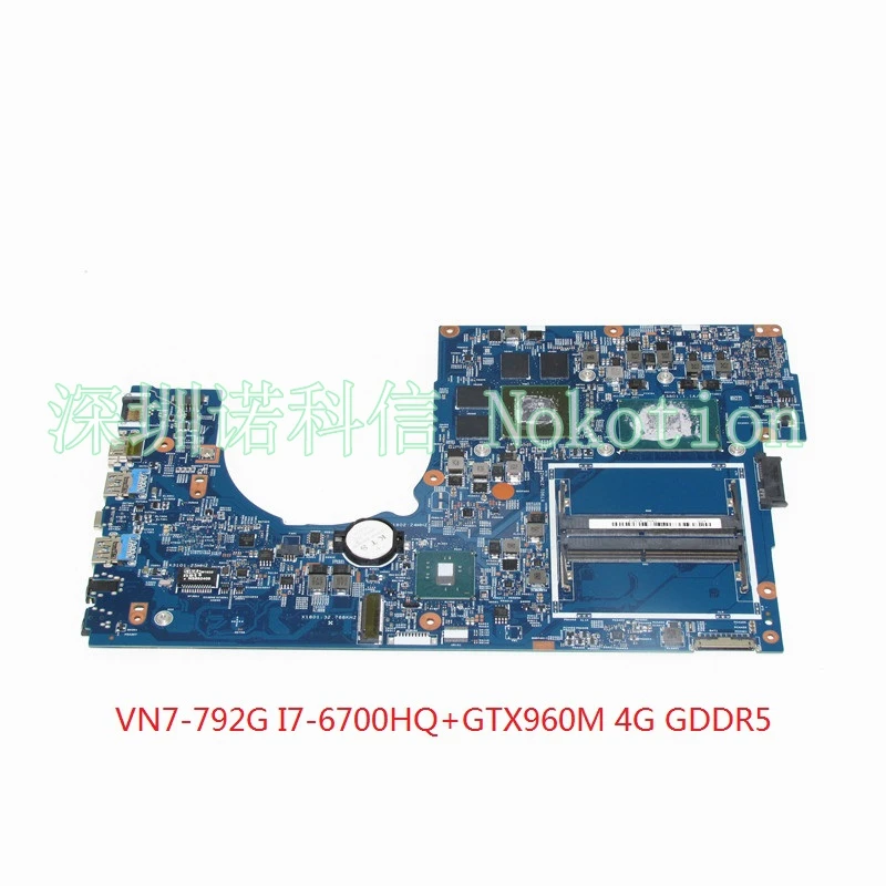 NOKOTION 448.06A12.001M материнская плата для Acer Aspire V Nitro ноутбука и с процессором GTX960M ОЗУ 4