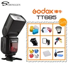Godox TT685 Вспышка TTL камера Вспышка speedlite высокая скорость 18000s GN60 для Canon Nikon Sony Fujifilm Olympus DSLR камера + подарки