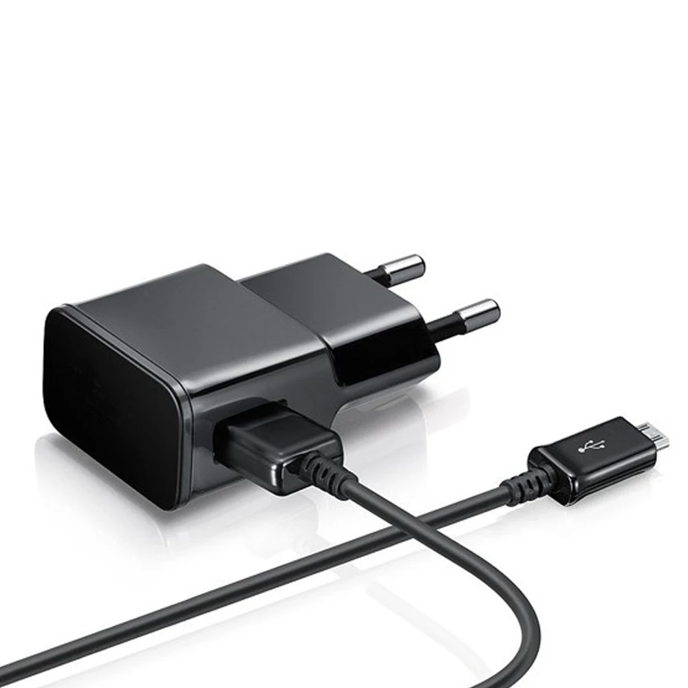Original for Samsung Travel Wall Charger Charging For Galaxy S6 S78 Edge S5 S4 S3 note 3 2 J7 J5 A9 G530 G850+USB cable | Мобильные