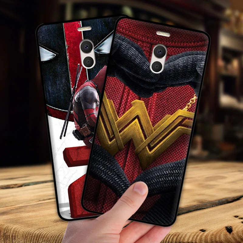 Mosirui чехол для Meizu meilan M6 note Marvel hero Дэдпул Человек-паук Черная пантера Халк
