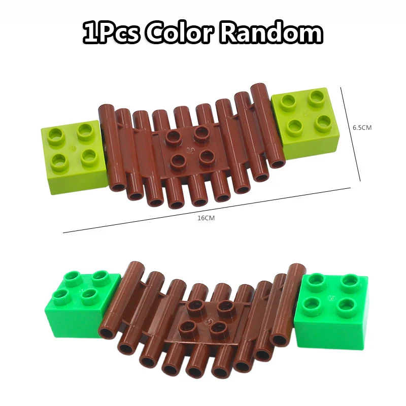 1Pcs Block -30 Большой размер DIY строительные блоки качели динозавры фигурки животных аксессуары совместимый бренд Duploingly кирпичные игрушки для детей подарок - Цвет: 1Pcs Block -30