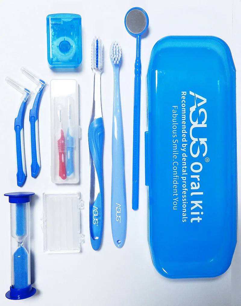

Toothbrush Interdental Brush Dental Orthodontic Braces Brackets Oral Care Suite, tooth clean Oral Hygiene kit
